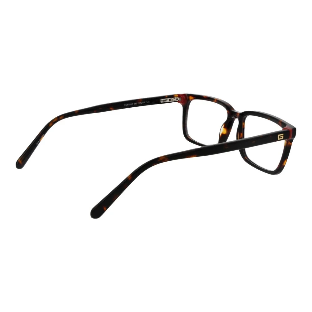 NWT Guess GU50068-V-052-52 Brown Rectangle 52mm Eyeglasses